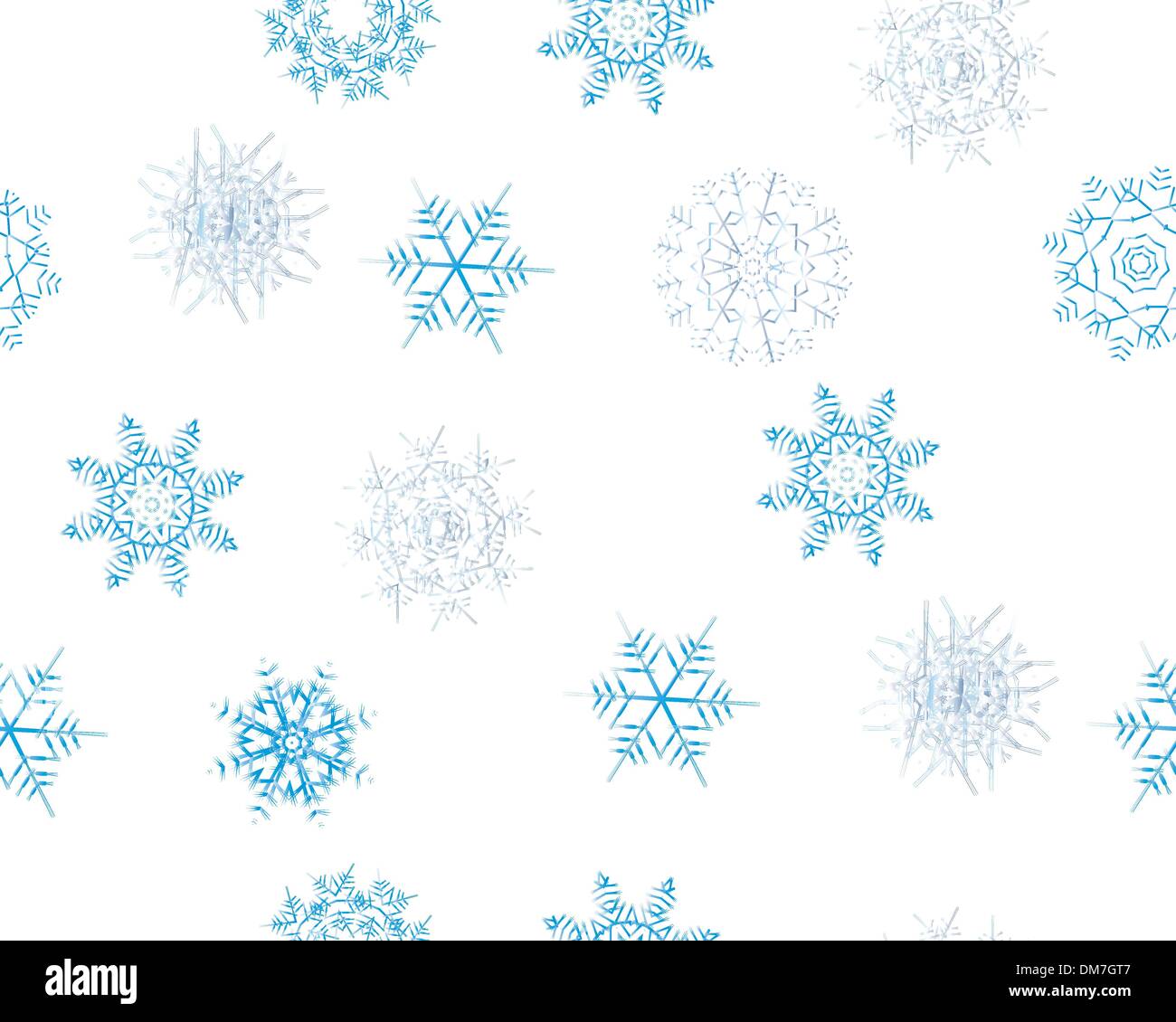 seamless snowflakes background Stock Vector Image & Art - Alamy