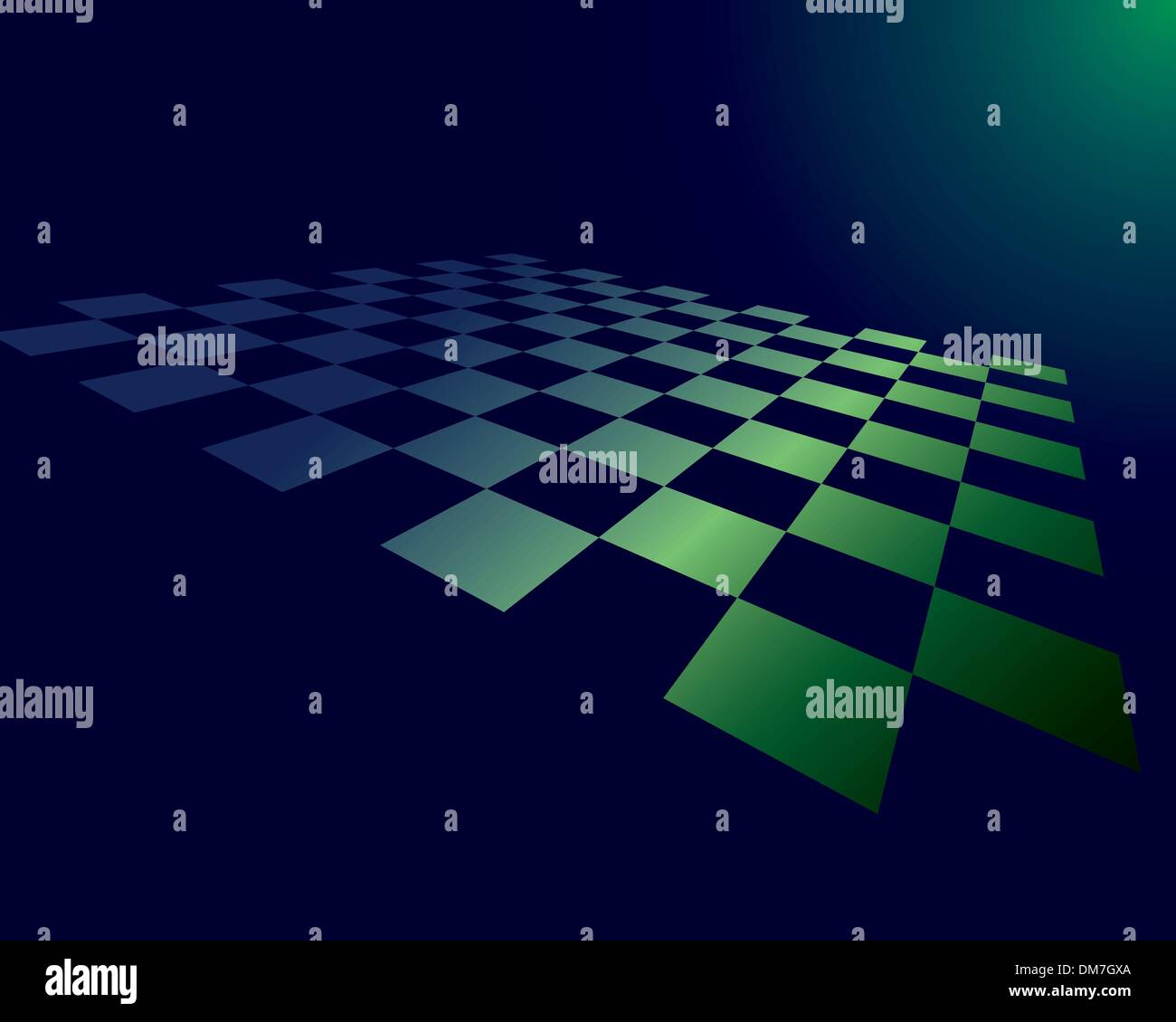 abstract checked board Stock Vector