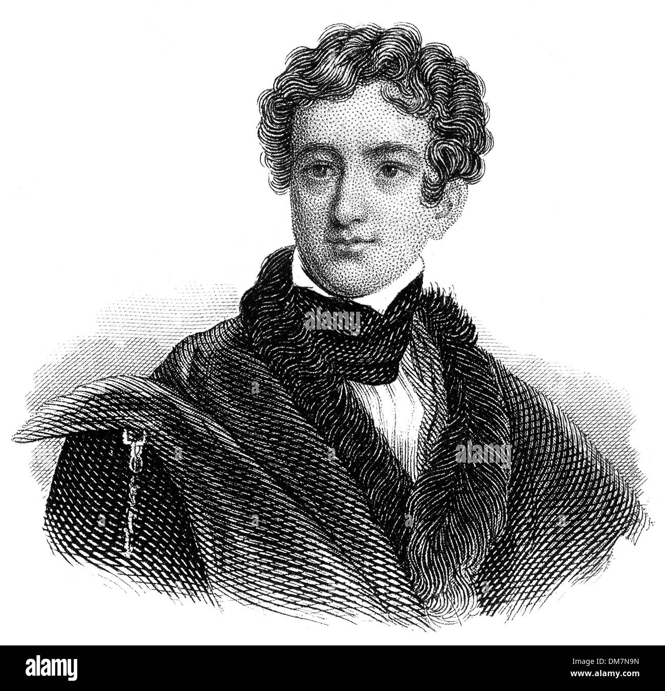John George Lambton, 1st Earl of Durham, or Radical Jack, Lord Durham, 1792 - 1840, British Whig statesman, colonial administrat Stock Photo