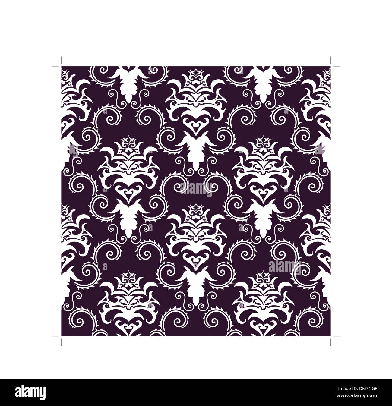 Damask fabric Cut Out Stock Images & Pictures - Alamy