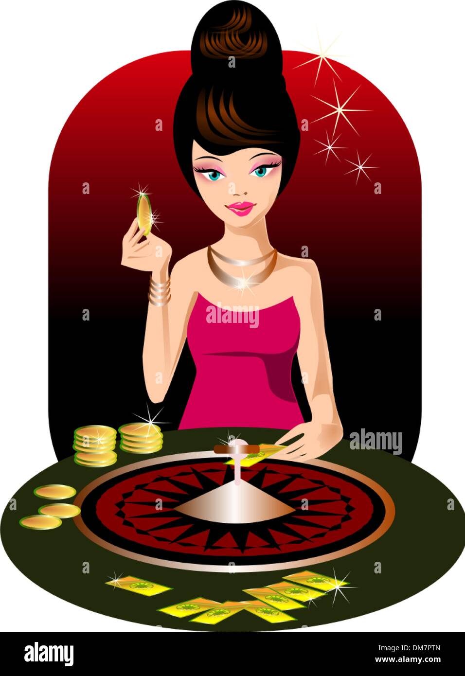 casino. Stock Vector