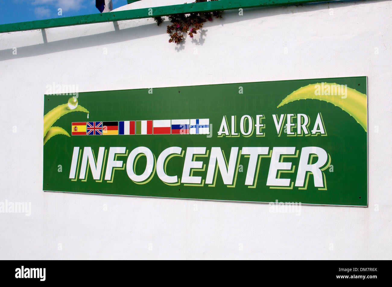 Aloe Vera shop, Oliva Beach, Corralejo, Fuerteventura, Canary Islands,  Spain Stock Photo - Alamy