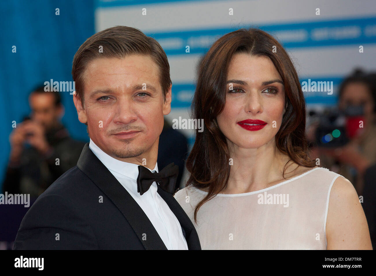 Jeremy Renner and Rachel Weiz 38th Deauville American Film Festival - 'The  Bourne Legacy' - Premiere Deauville France Stock Photo - Alamy, image size:1300x956