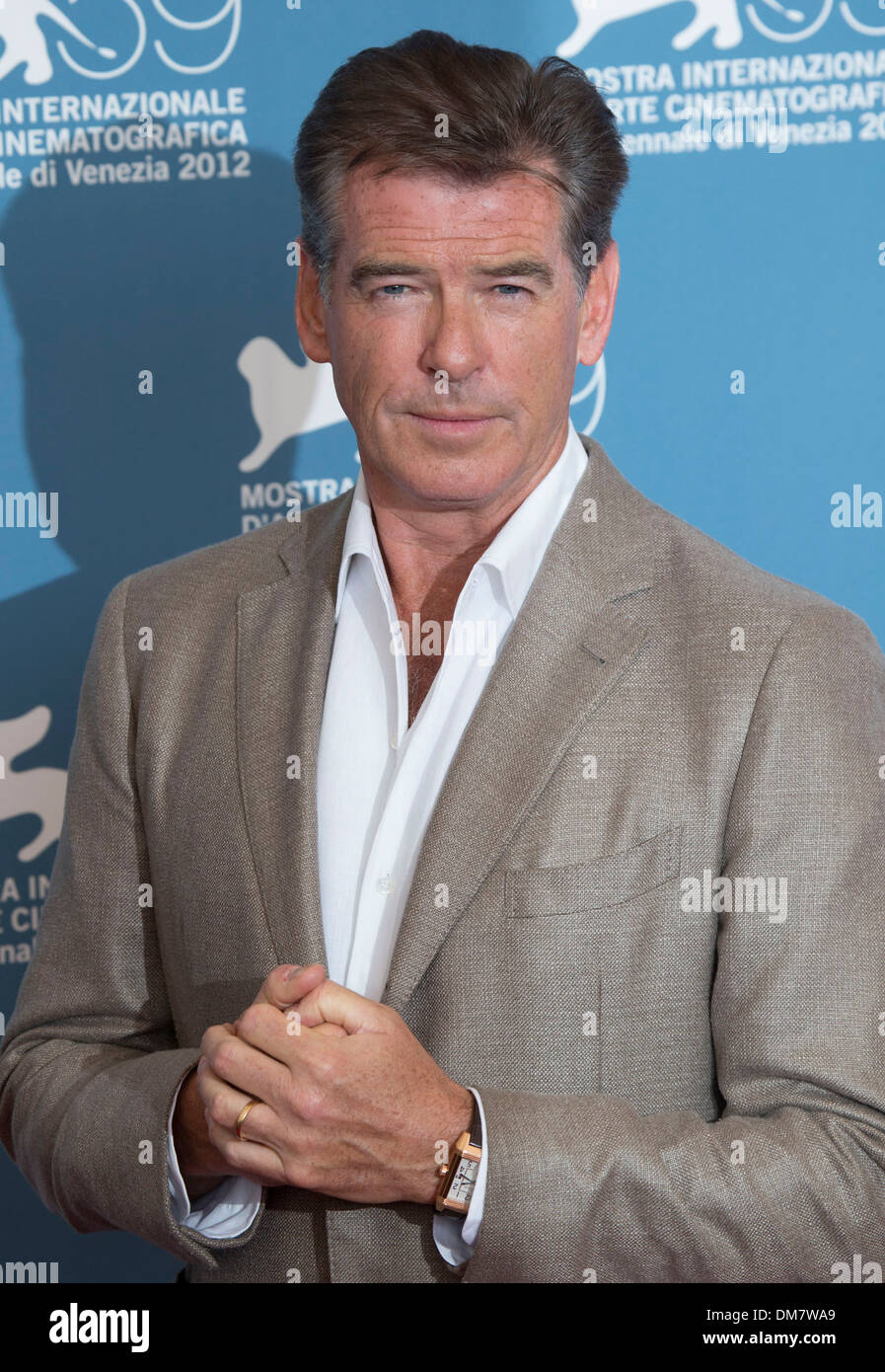 Pierce Brosnan 69th Venice Film Festival 'Love Is All You Need' Photocall Venice Italy 02.