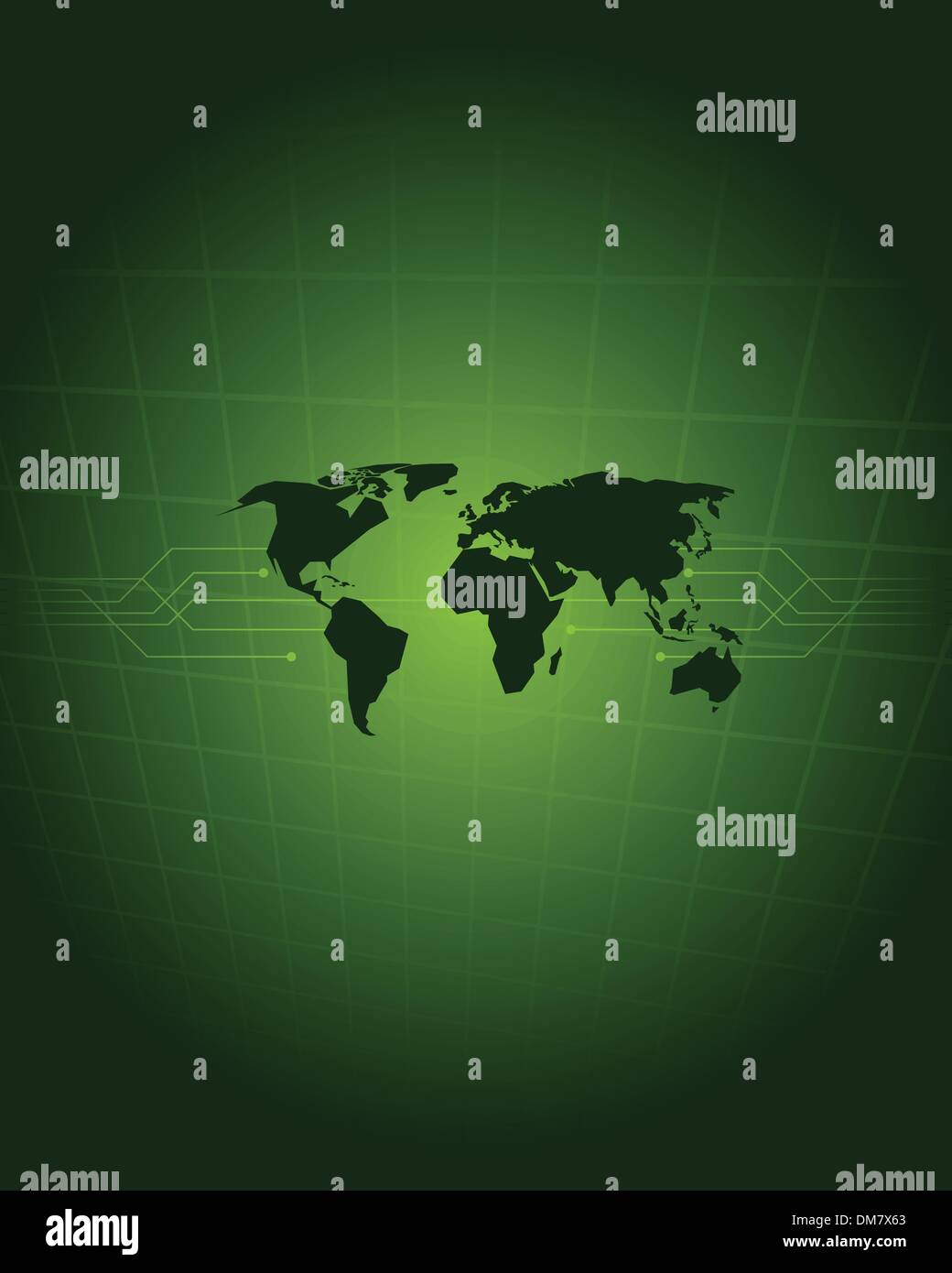 Atlantic cable map Stock Vector Images - Alamy
