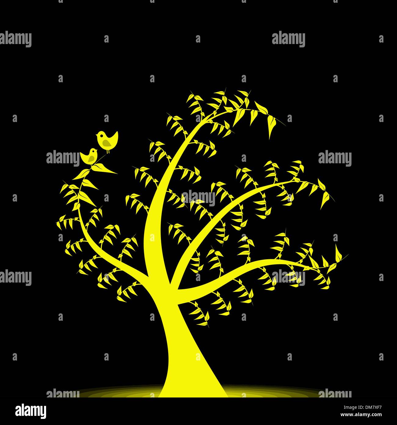 Art tree, birds hires stock photography and images Alamy