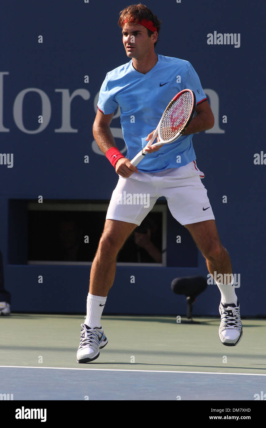 Roger federer us open 2012 hi-res stock photography and images - Alamy