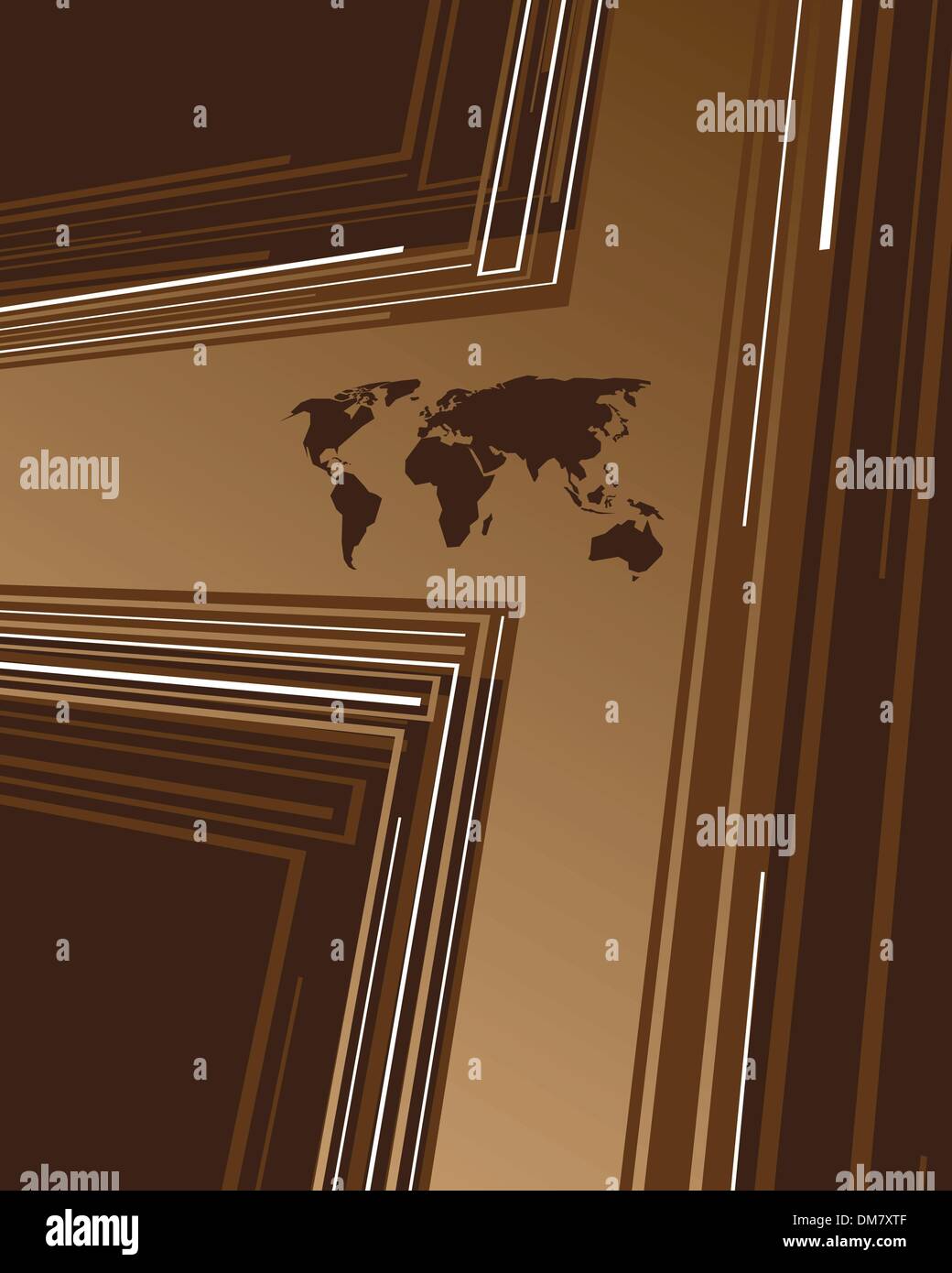 Atlantic cable map Stock Vector Images - Alamy
