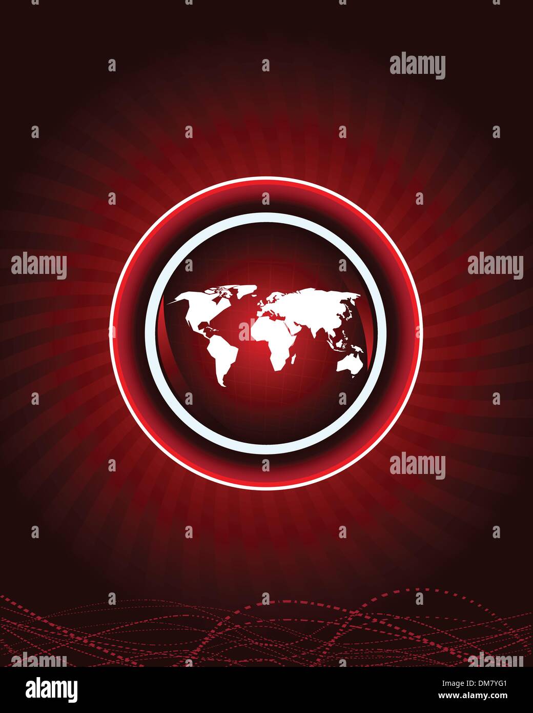 Atlantic cable map Stock Vector Images - Alamy