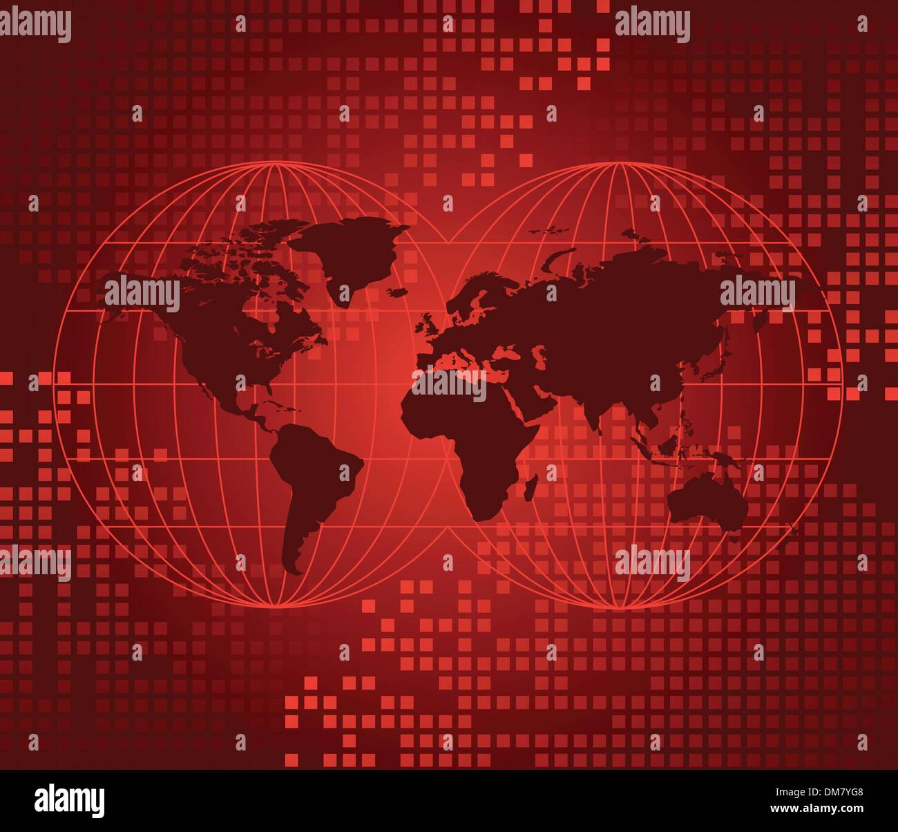 Atlantic cable map Stock Vector Images - Alamy