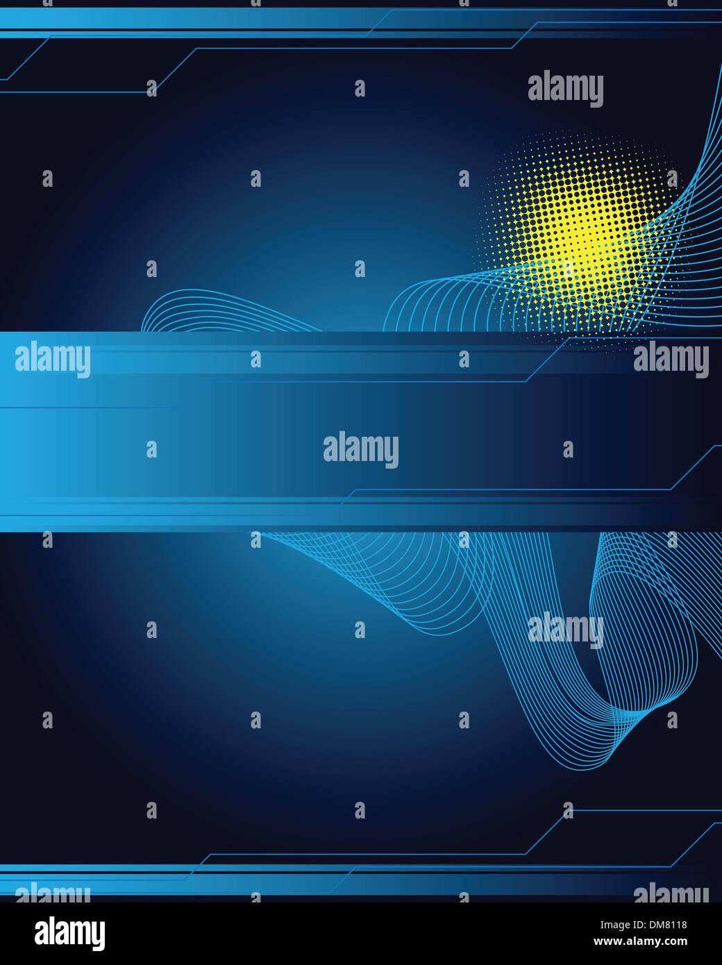 Blue abstract background Stock Vector Image & Art - Alamy