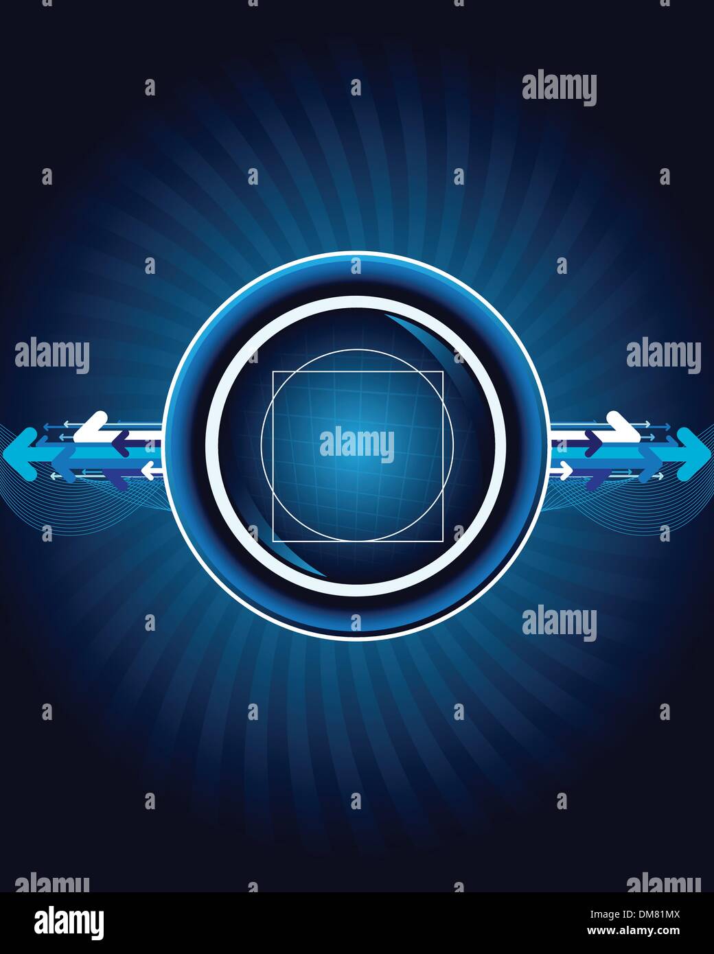 Leonardo's Vitruvian Man Stock Vector