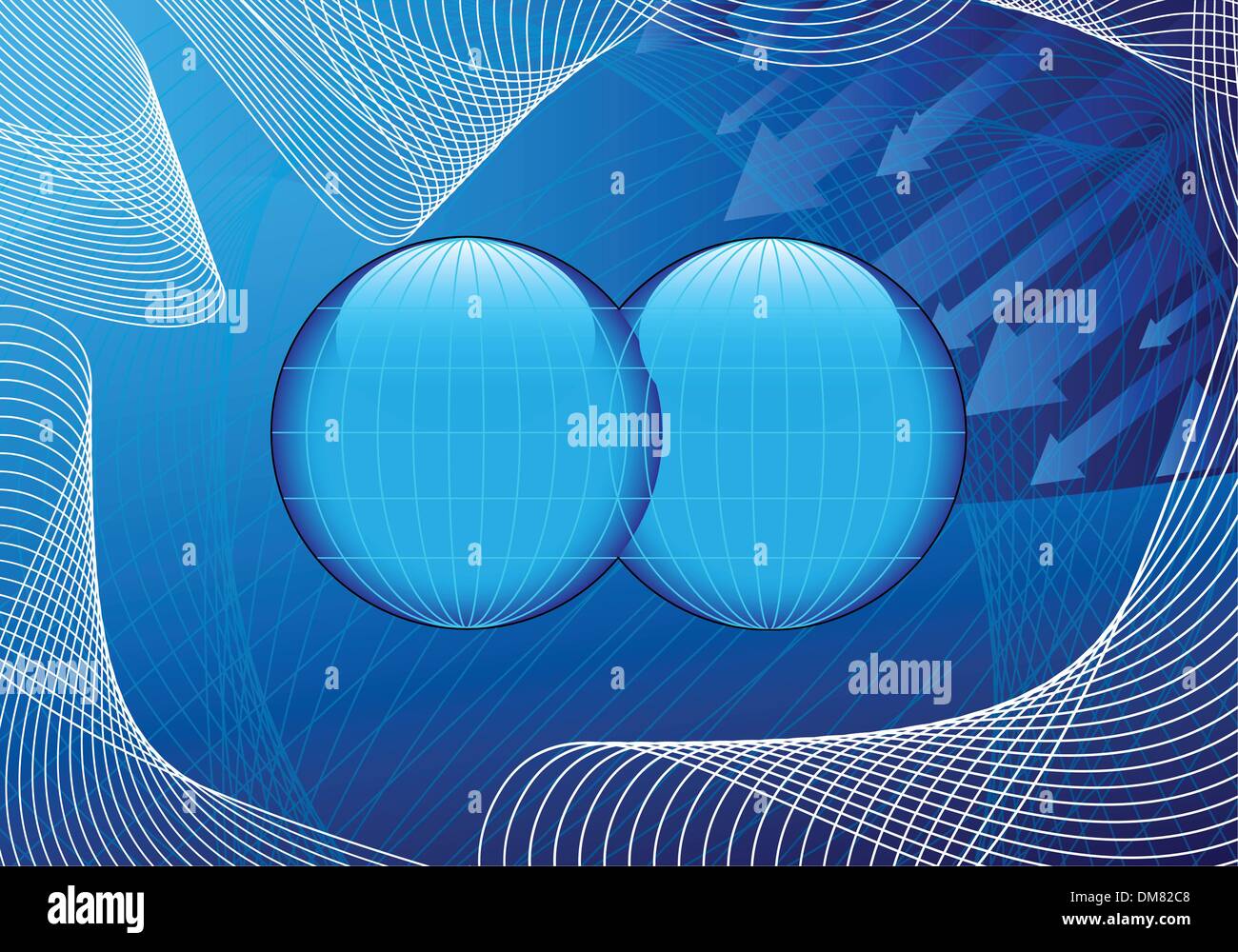 Atlantic cable map Stock Vector Images - Alamy