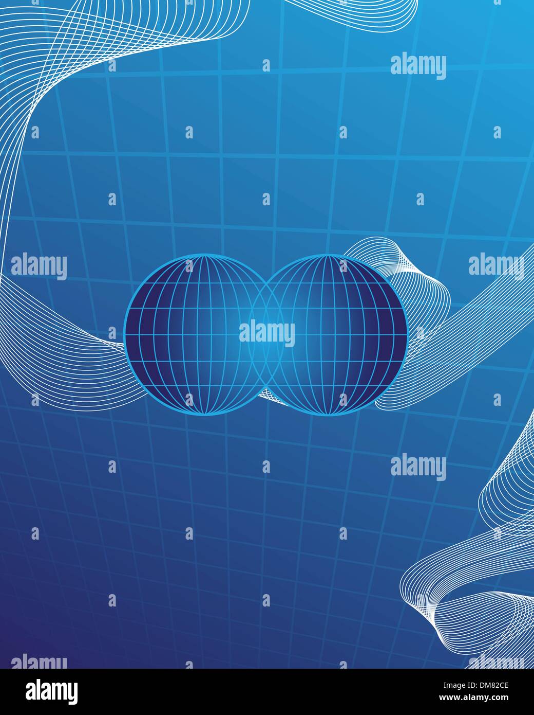 Atlantic cable map Stock Vector Images - Alamy