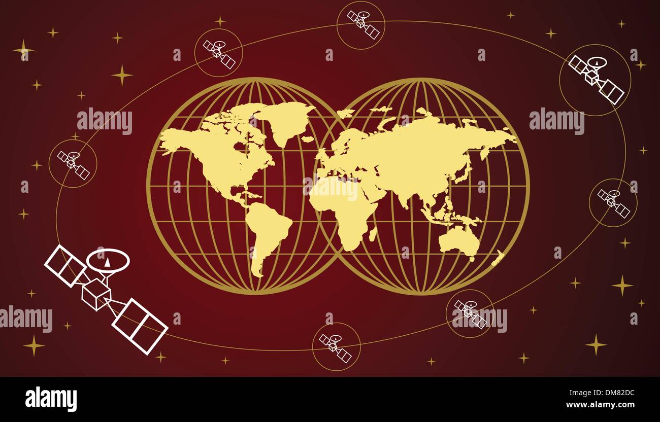 Atlantic cable map Stock Vector Images - Alamy