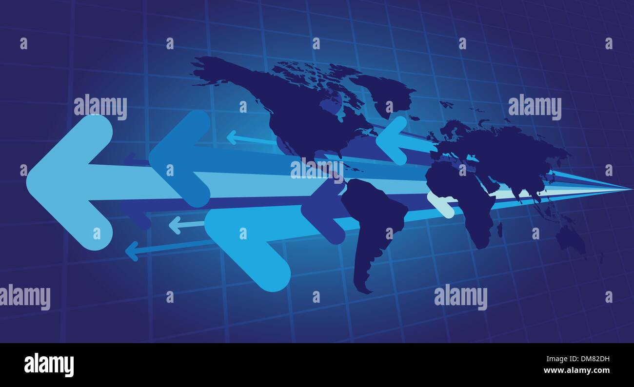 Atlantic cable map Stock Vector Images - Alamy