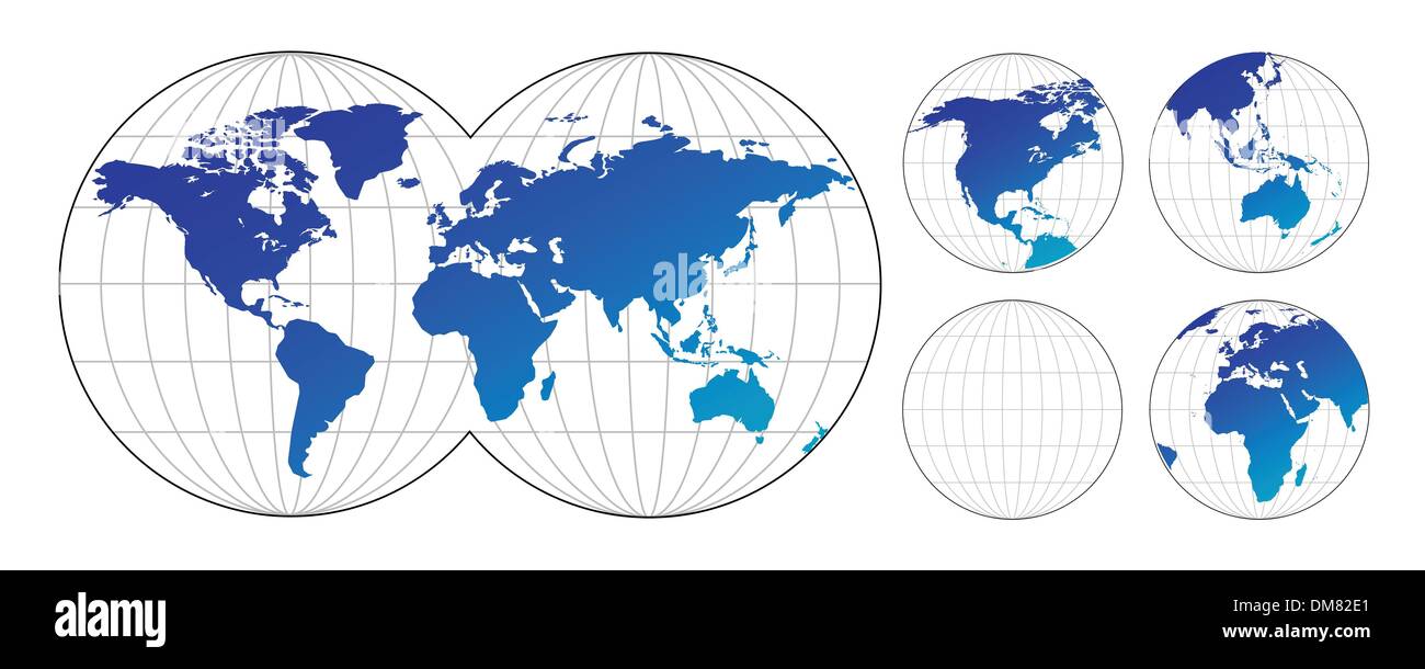 Atlantic cable map Stock Vector Images - Alamy