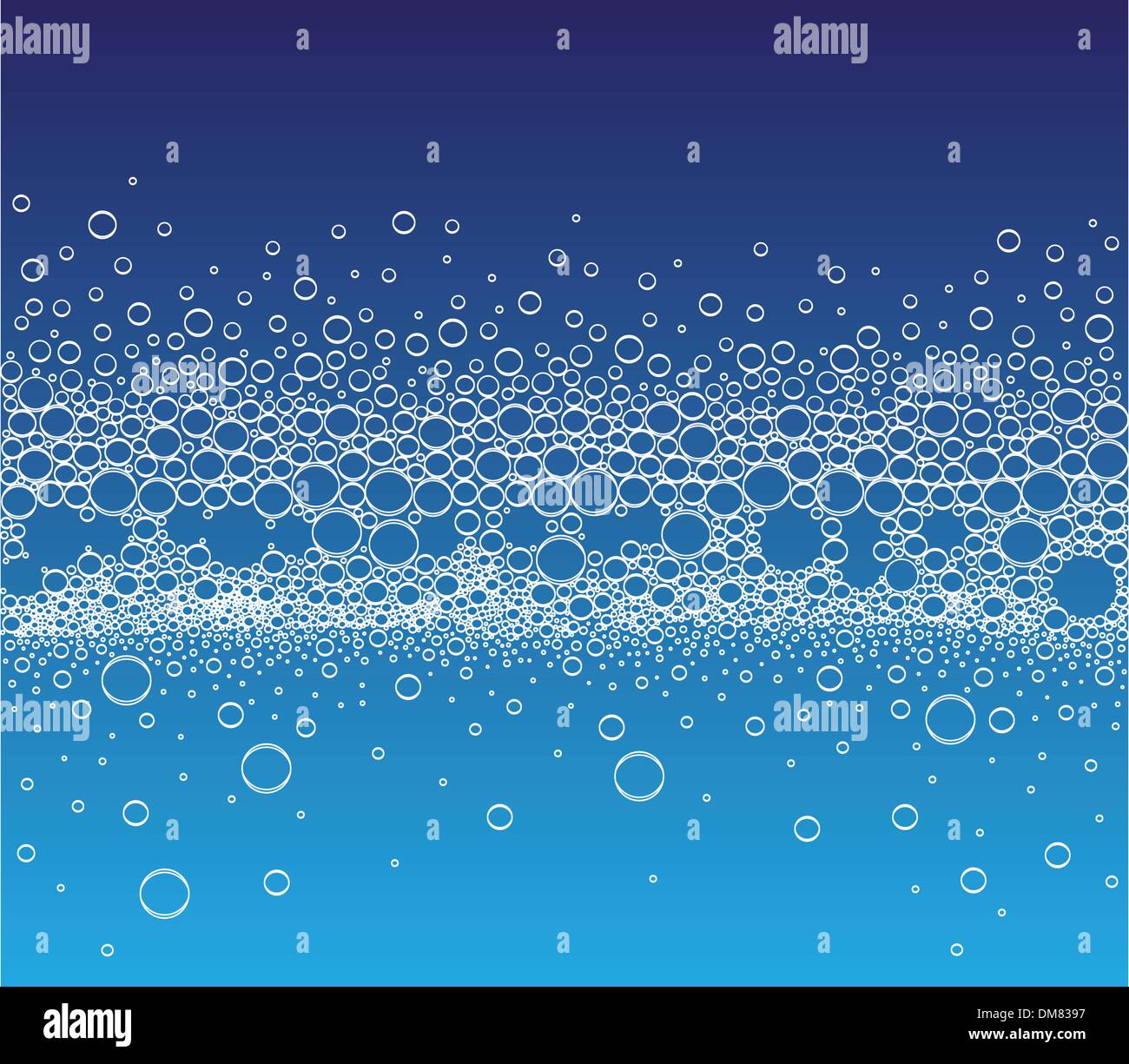 Champagne bubbles Stock Vector