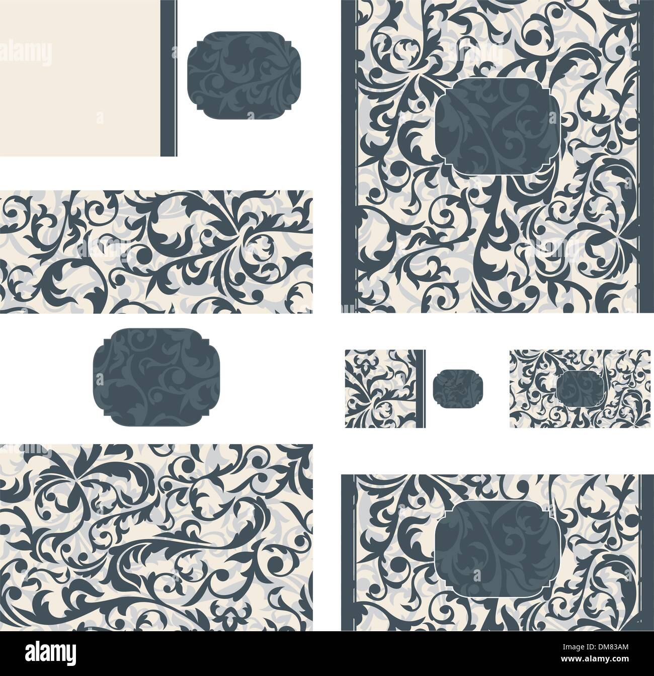 ornate vector frames Stock Vector Image & Art - Alamy