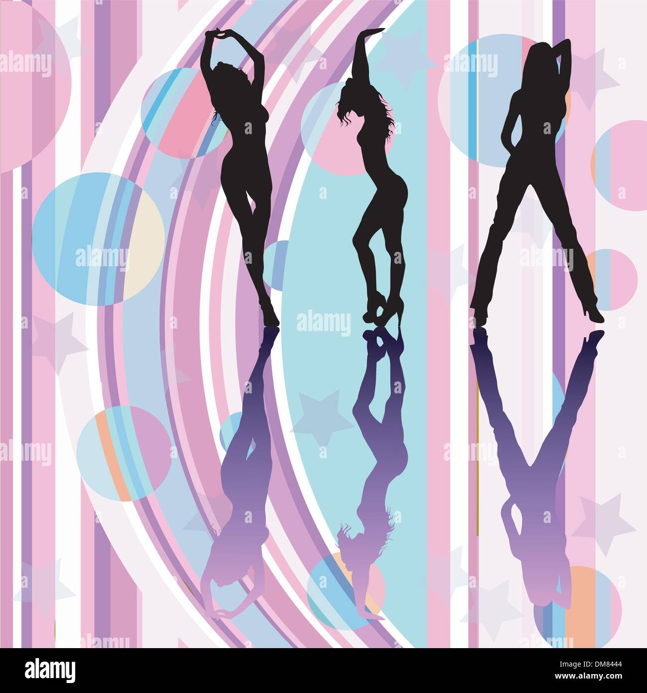 Club Lounge Dancing Stock Vector Images Alamy 2482