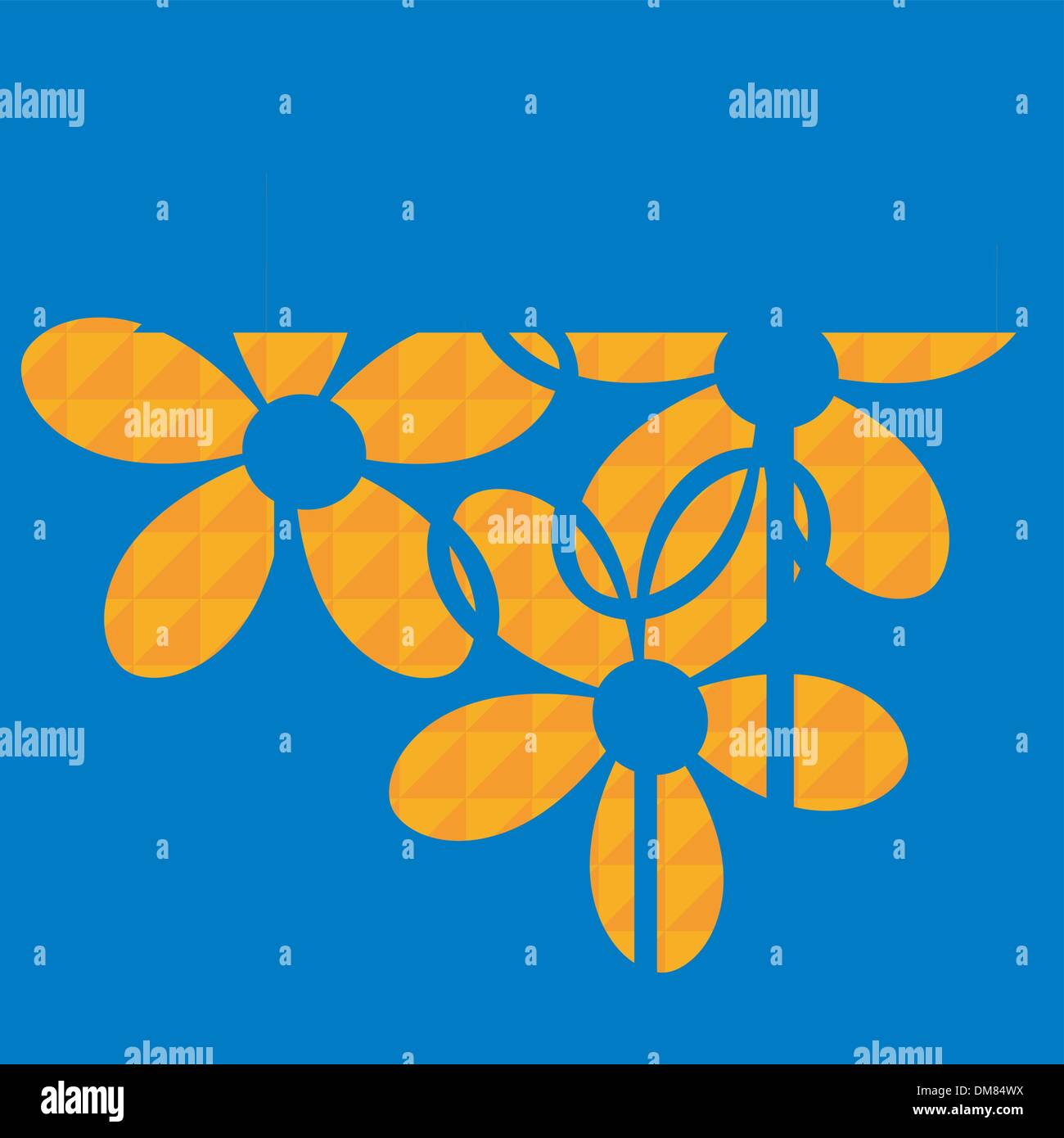 Abstract floral card Stock Vector Image & Art - Alamy