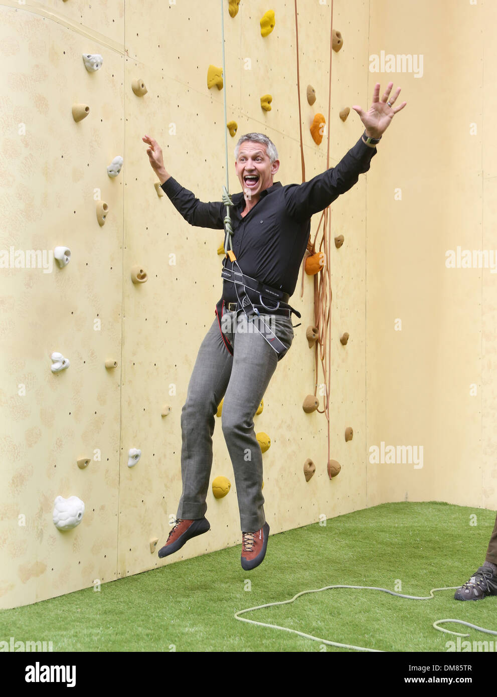 Gary Lineker Walker's deep ridged crisps Britain's tallest climbing