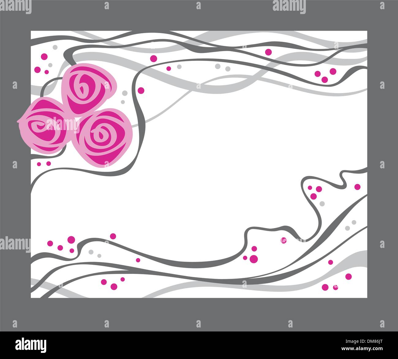 floral vector background Stock Vector