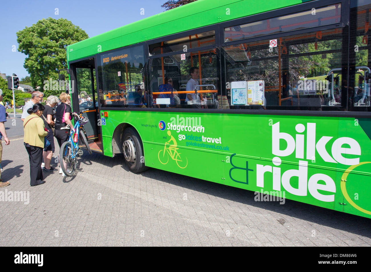 Bike Friendly Bus -bike and ride bus The Lake District Bus specially ...