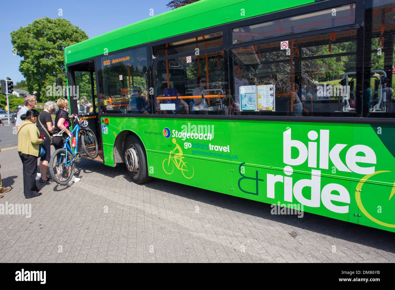 Bike Friendly Bus bike and ride bus The Lake District Bus specially