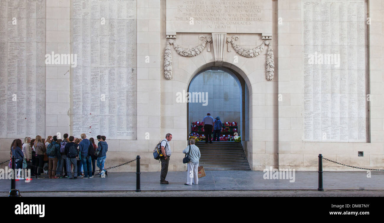 Names inscribed on menin gate hi-res stock photography and images - Alamy