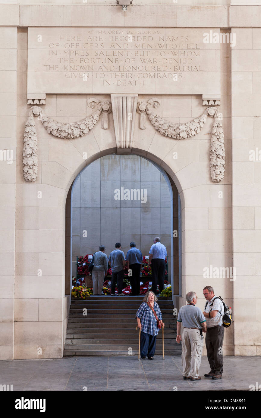 Names inscribed on menin gate hi-res stock photography and images - Alamy