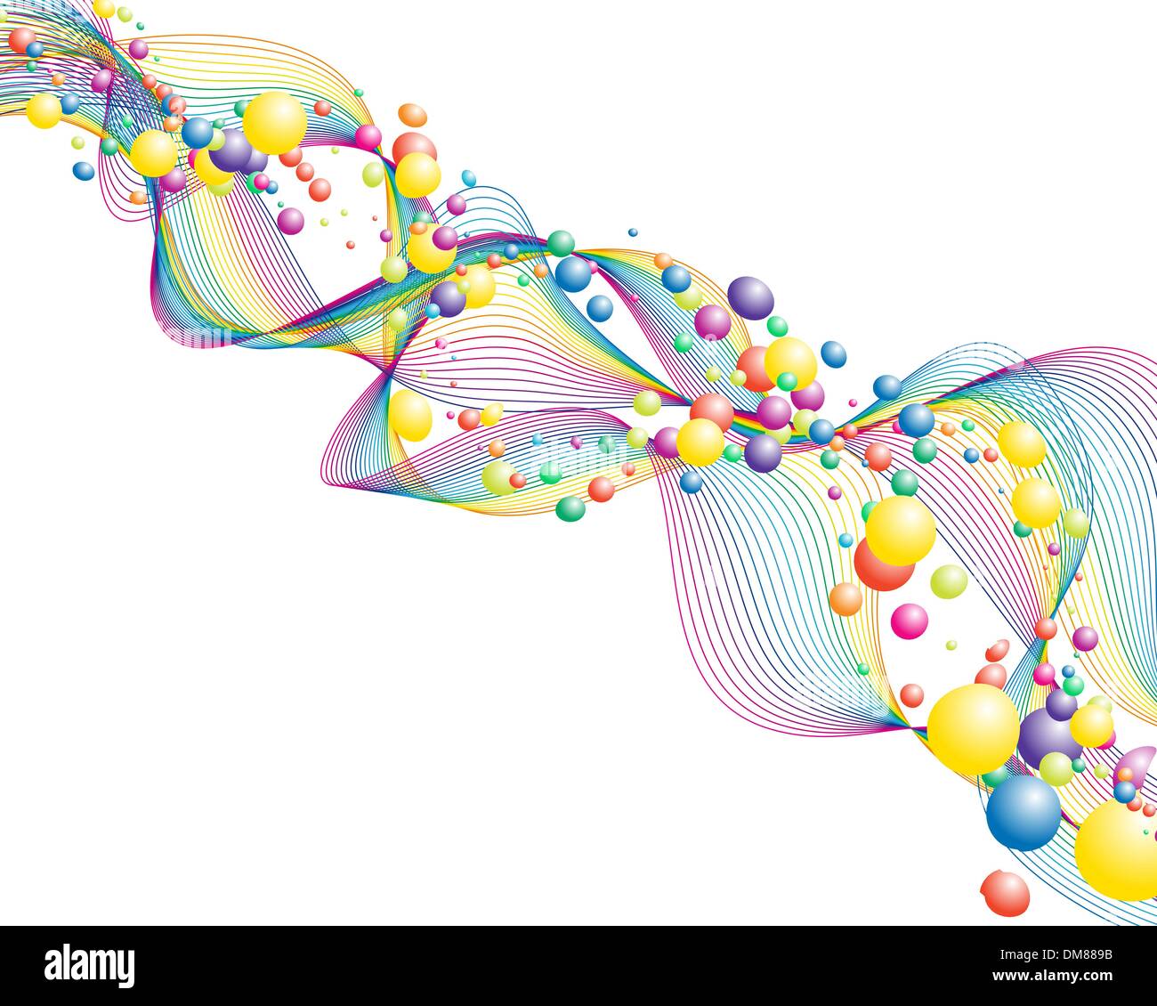 colourful lines Stock Vector