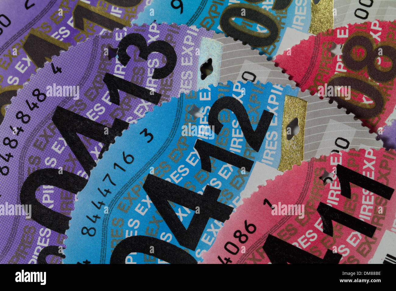 Uk car tax disc hires stock photography and images Alamy