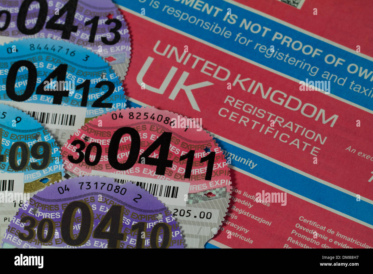 Registration Certificate High Resolution Stock Photography and Images