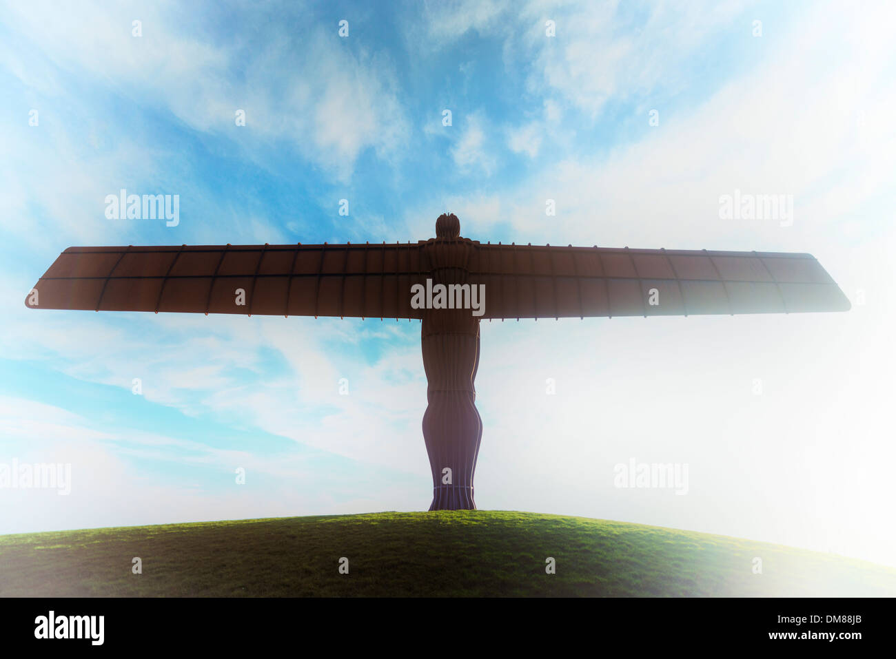 Angel of the North Stock Photo