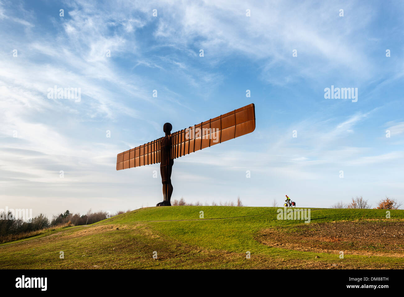 Angel of the North Stock Photo