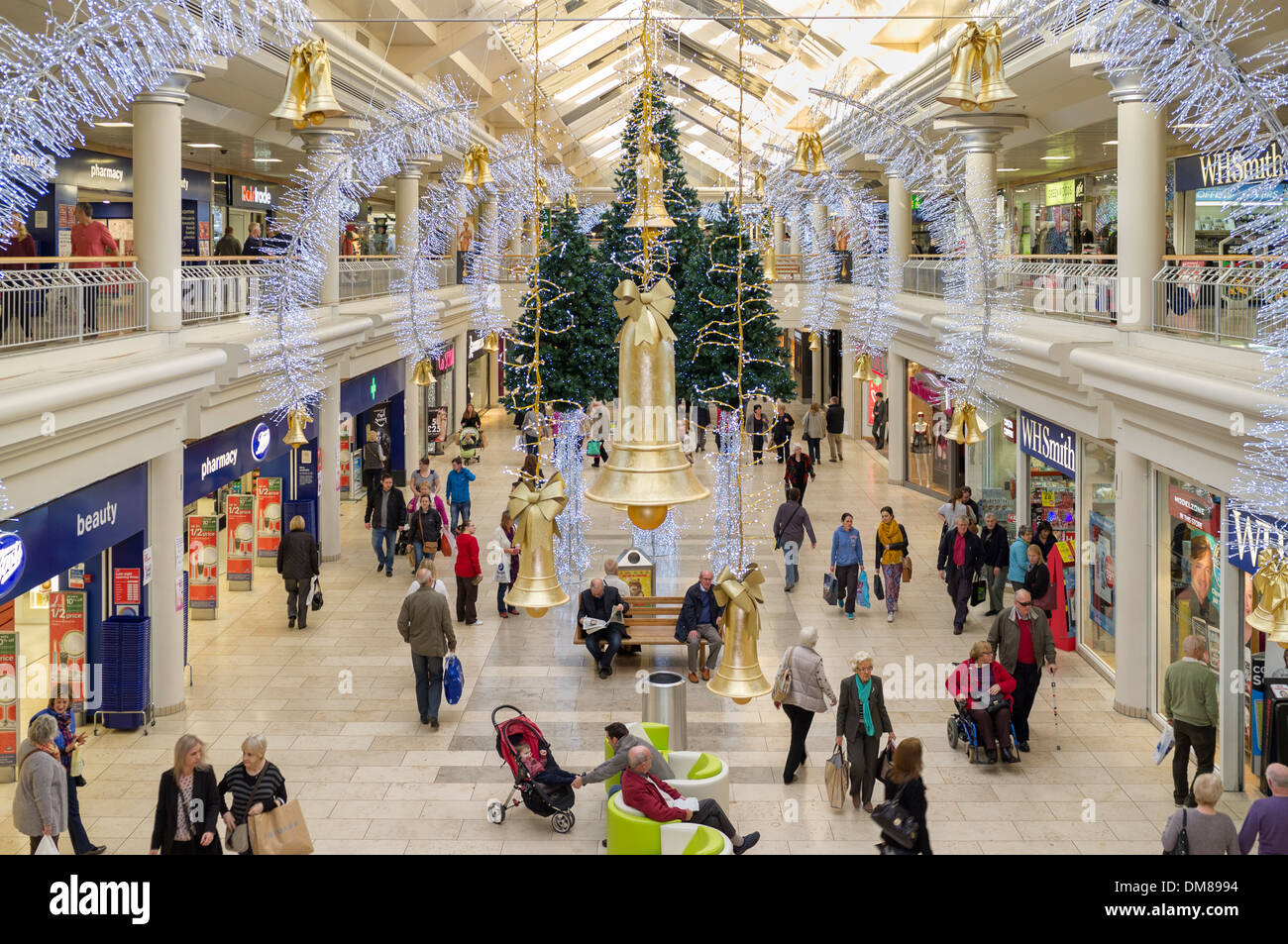 MetroCentre shopping Mall in Gateshead Stock Photo
