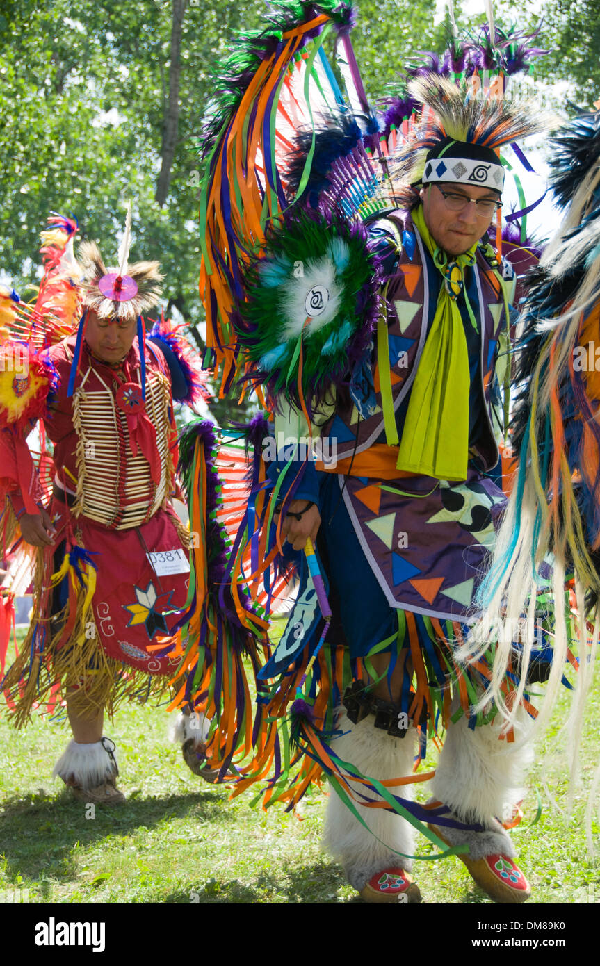 Pow Wow Kahnawake Quebec Canada Stock Photo Alamy