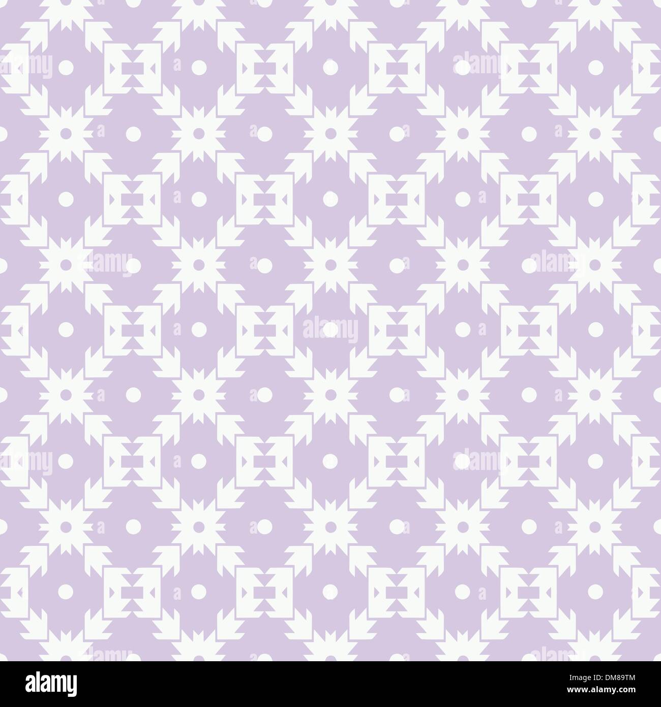 seamless dots and checkered pattern Stock Vector