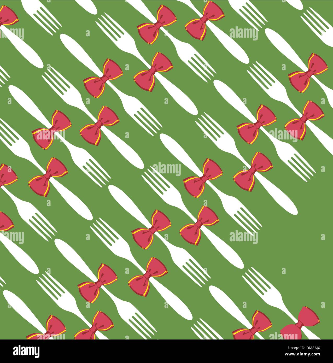 Christmas cutlery pattern background Stock Vector Image & Art Alamy