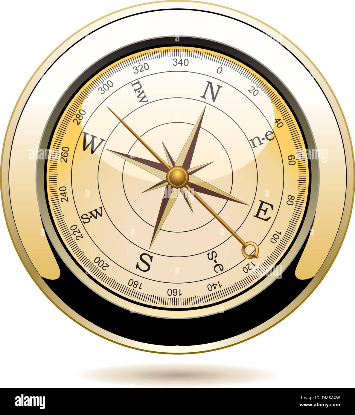 vintage compass Stock Vector