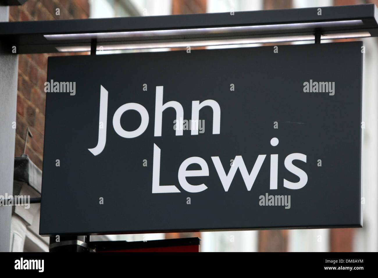 JOHN LEWIS DEPARTMENT STORE SIGN IN CAMBRIDGE Stock Photo Alamy