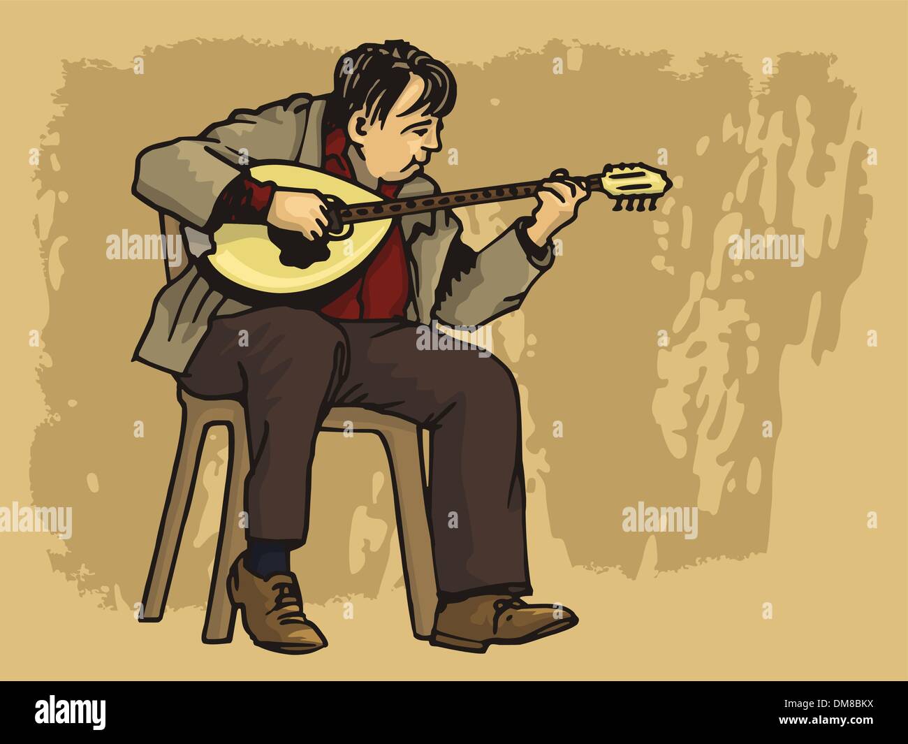 Man playing bouzouki hires stock photography and images Alamy