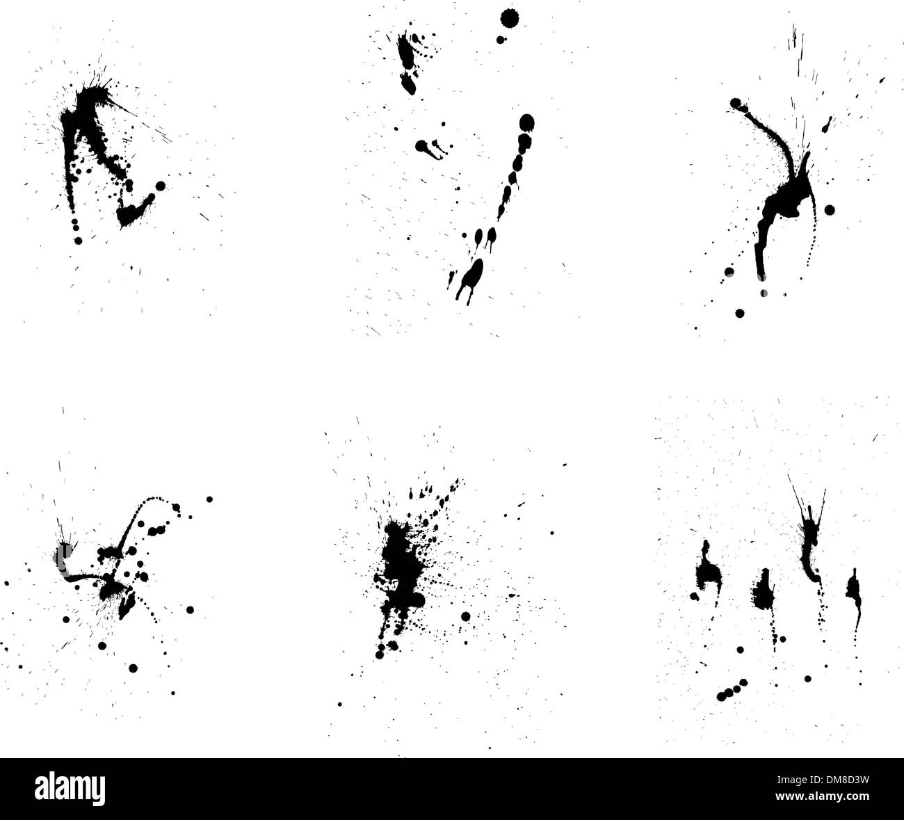 grunge vector background set Stock Vector Image & Art - Alamy