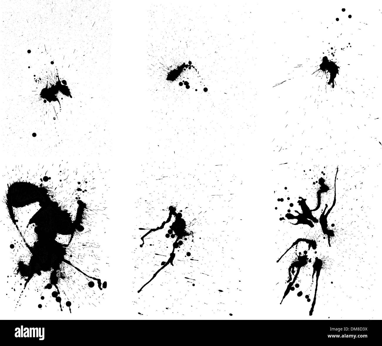 grunge vector background set Stock Vector Image & Art - Alamy