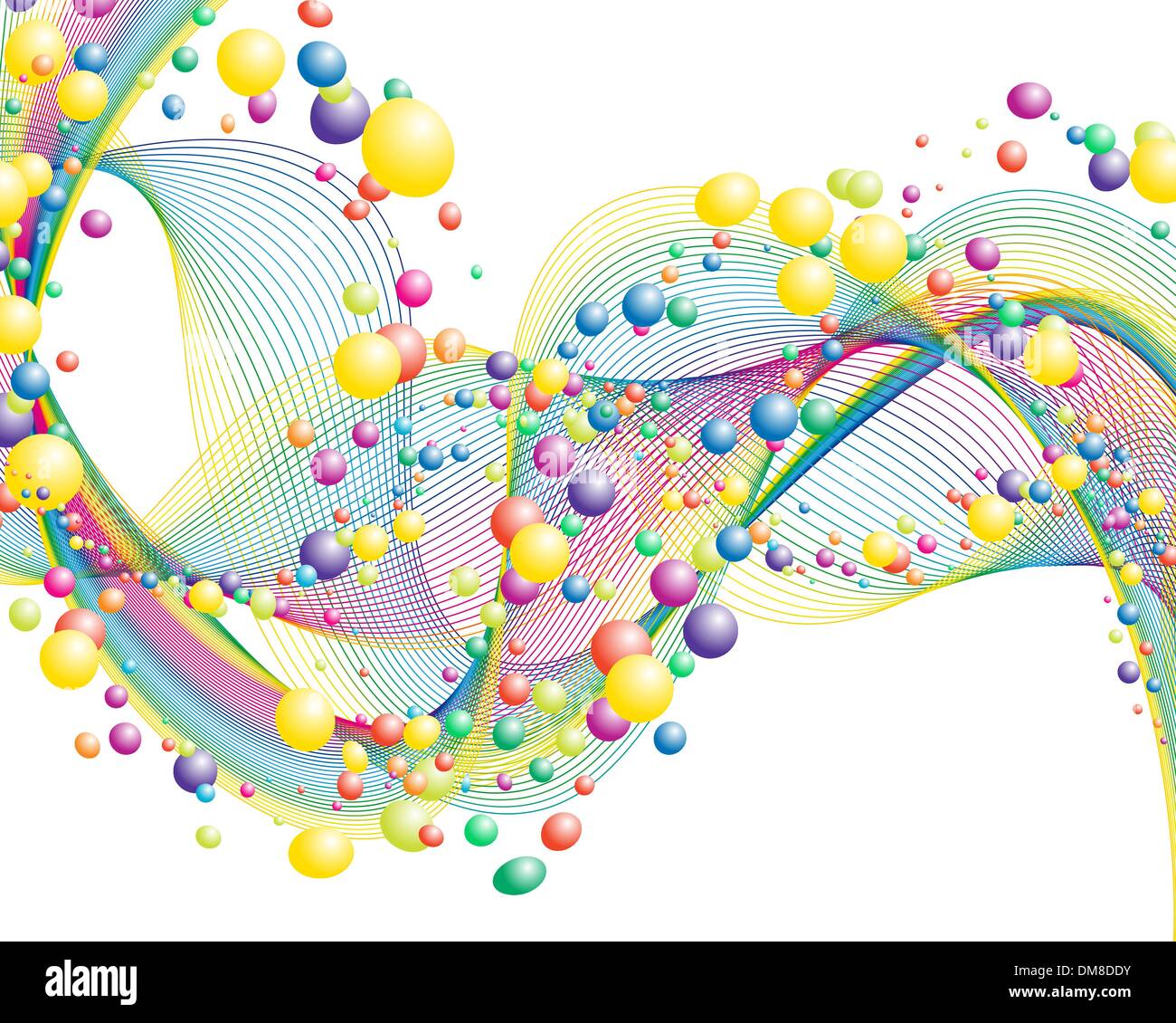 colourful lines Stock Vector