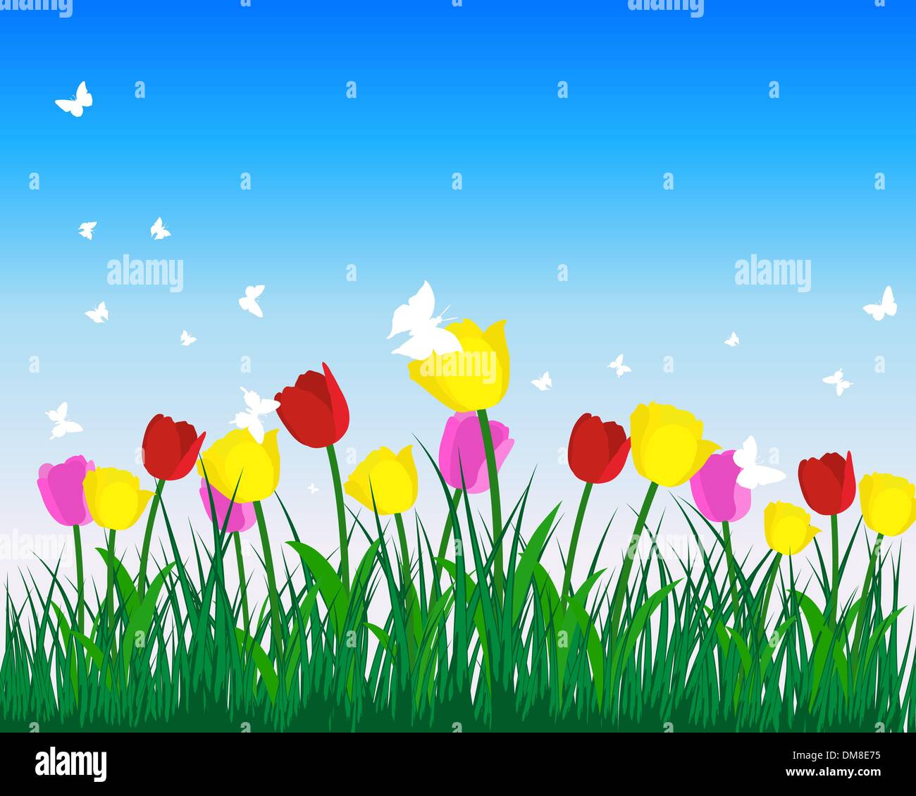 dialing clipart of flowers
