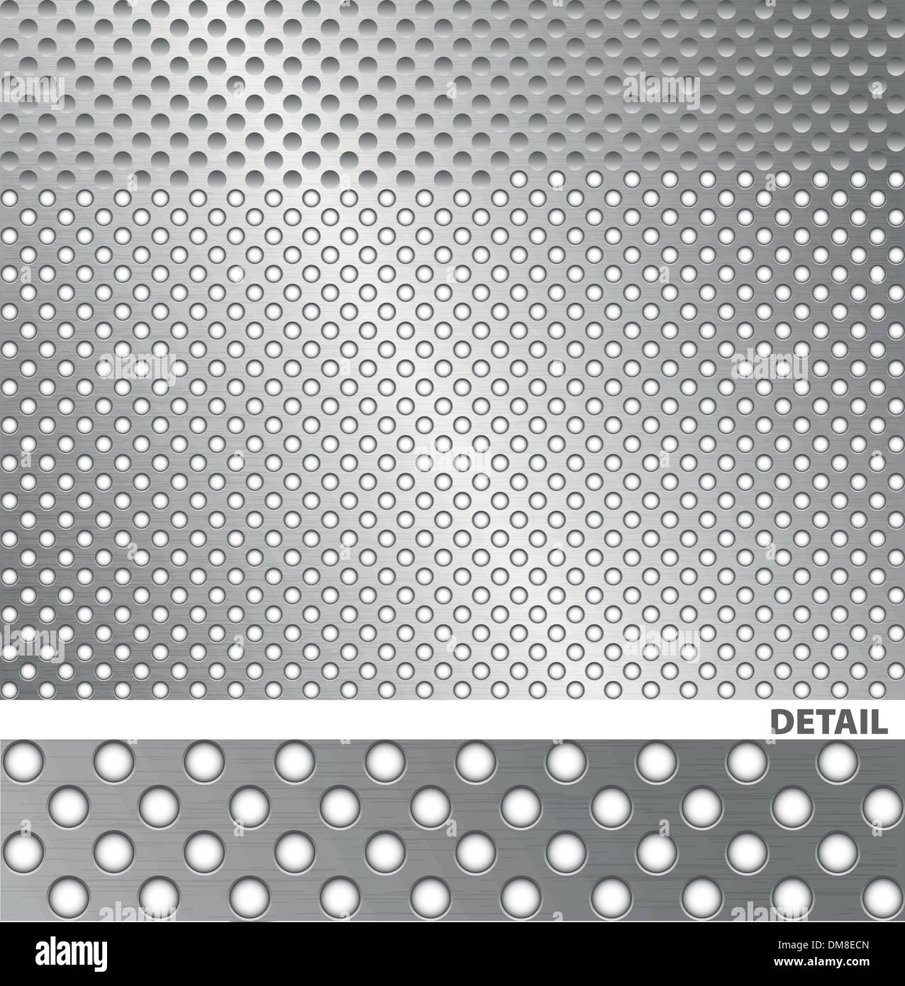 Holes in metal Stock Vector Images Alamy
