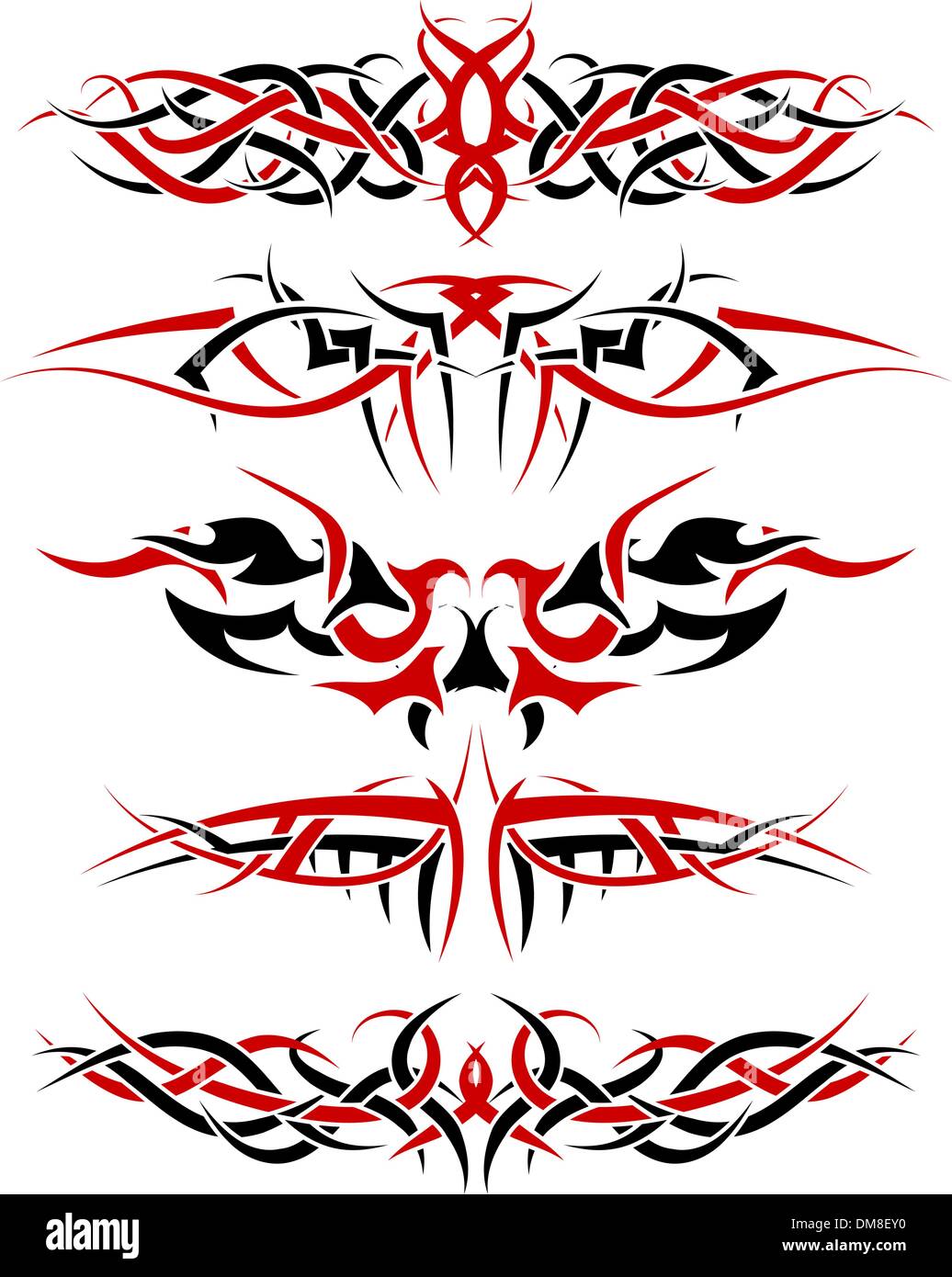 Tribal tattoos design hi-res stock photography and images - Alamy