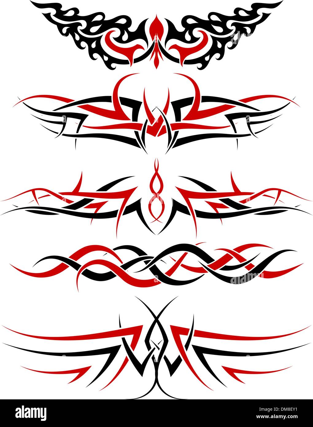 Tribal tattoos design hi-res stock photography and images - Alamy